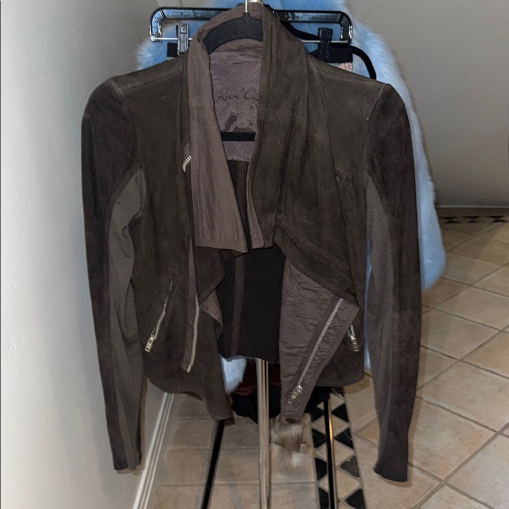 Rick Owen’s Women’s Brown Jacket